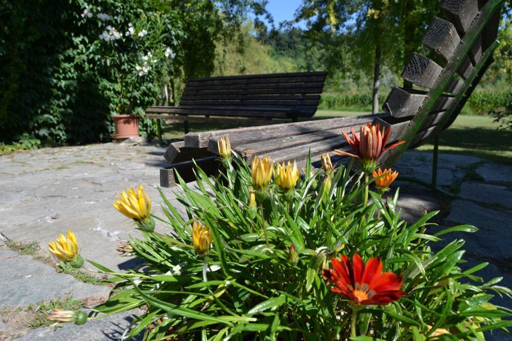Trattoria Vecchio Mulino Niella Tanaro Bagian luar foto